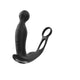 Prostate Stimulator Remote Control Undulating Vibration 15 Cm Black