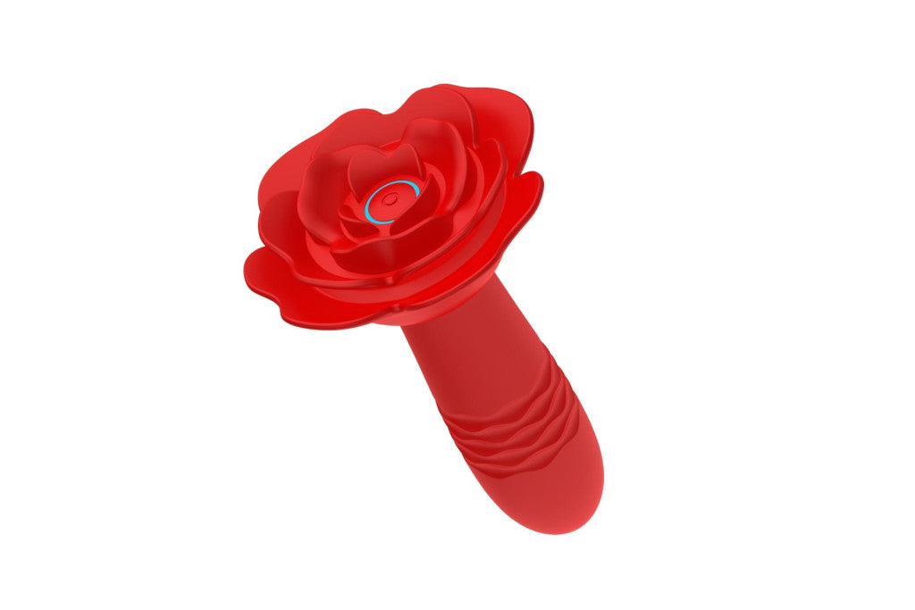 Rose Thrusting Anal Dildo