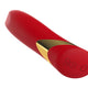 Vibrator 10 Modes Waterproof Usb Charging 10 Cm Red