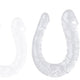 Transparent Double Dildo – Jelly L 17 X 4.5 Cm