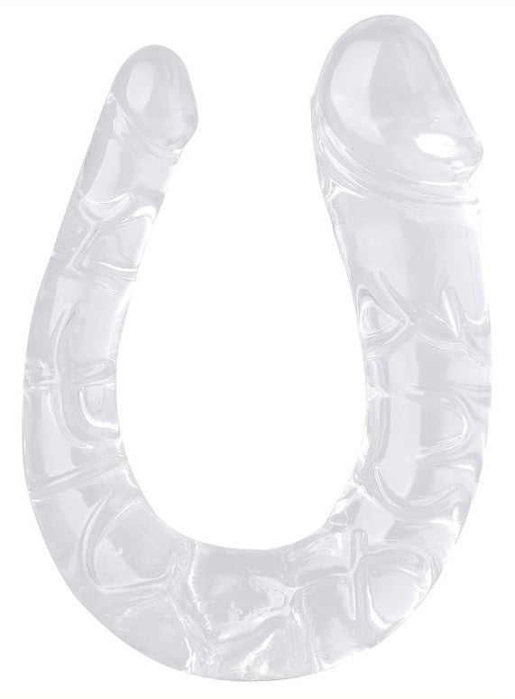 Transparent Double Dildo – Jelly L 17 X 4.5 Cm