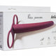 Lola Games Penis Ring Double Ring Silicone Burgundy