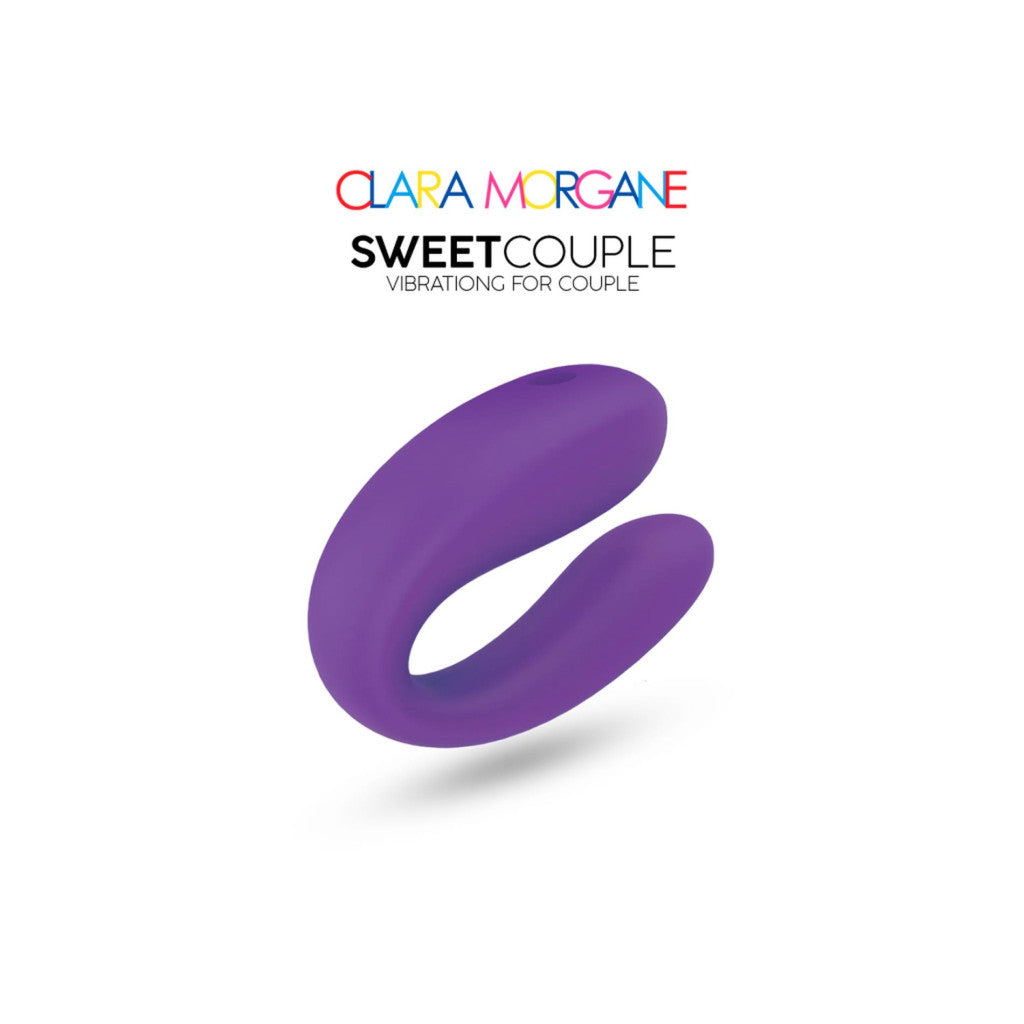Sex Toy G-spot And Clitoral Stimulating Vibrator For Couples Purple