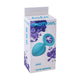 Anal Plug Comfortable Use 8.5 Cm Turquoise Light Purple