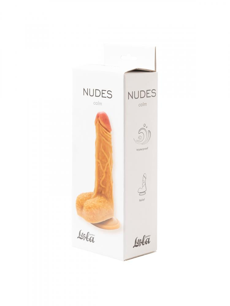 Lola Games Dildo Realistic Tactile With Suction Cup 17.5 Cm Beige Pvc