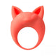 Mimi Penis Ring Vibrating 1-mode Hypoallergenic Silicone 7.4 Cm Orange