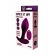 Double Silicone Anal Plug With Vibration