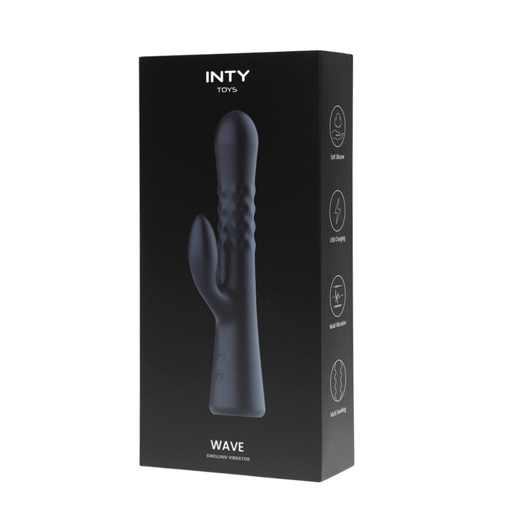 Inty Toys Vibrator 10 Modes Usb Charging Waterproof Silicone