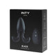 Inty Toys Anal Vibrator Remote Control 10 Modes Waterproof Usb Charging Black