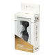 Star Collection Anal Plug Comfortable Lead M Black With Pink Stone