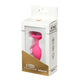 Star Collection Anal Plug Comfortable Use M Pink Transparent Stone