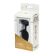 Sex Toy Anal Plug Large Size Black With Purple Stone Decoration
