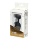 Sex Toy Anal Plug L Black Silicone With Purple Stone