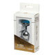 Sex Toy Anal Plug Large Size Metal Light Blue Stone Base