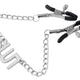 Clitoral Clip – With Sensual Metal Stimulating Plate 38 Cm