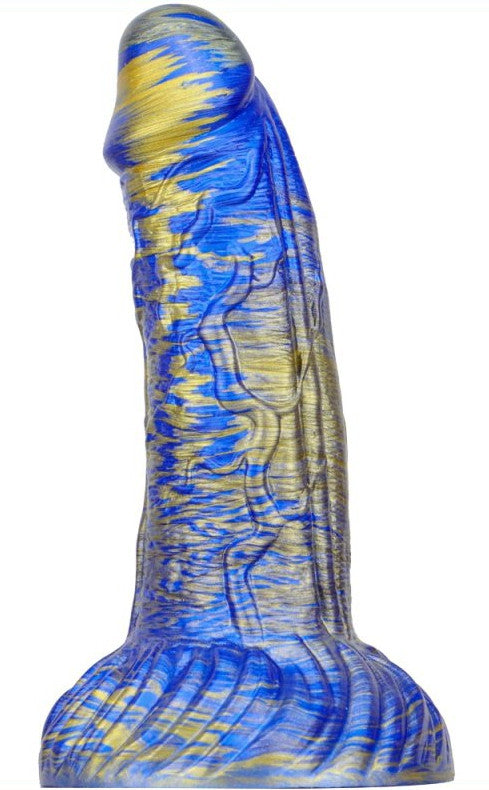 Dildo Fantasy Gentax – Premium Blue-gold Dildo 16x5 Cm