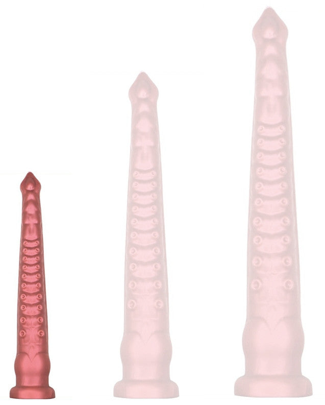 Oktoop S – Premium Heat-reactive Red Dildo 30 Cm