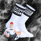 Dom Sneakfreaxx – Premium White Socks In A Sensual Style