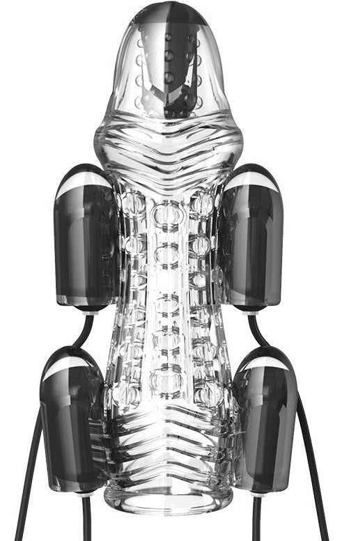 Glans Vibrator – Rechargeable Masturbator In Transparent Design