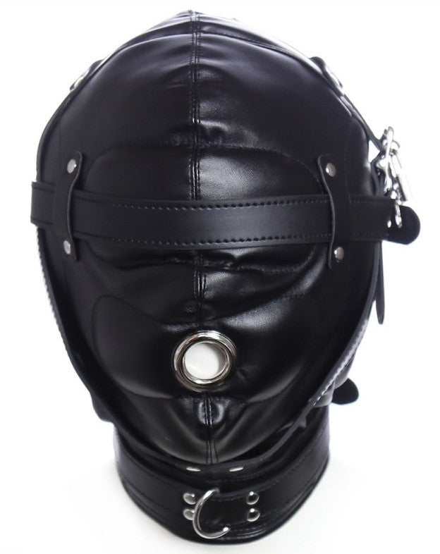 Sm No Sensor – Black Sensual Hooded Mask Membrane