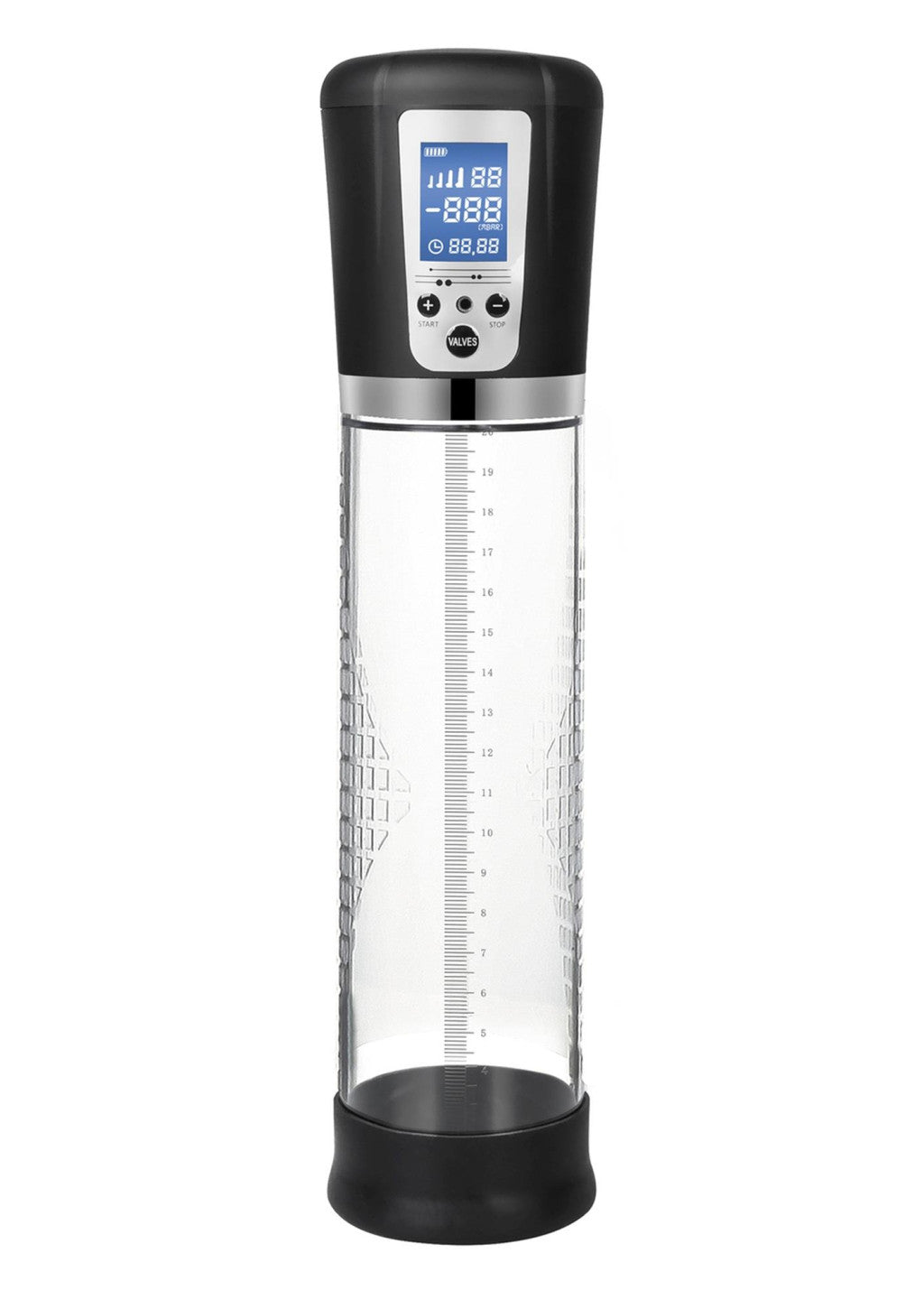 Powerpump Penis Pump Electric Vacuum Usb Charging 4 Suction Levels With Display