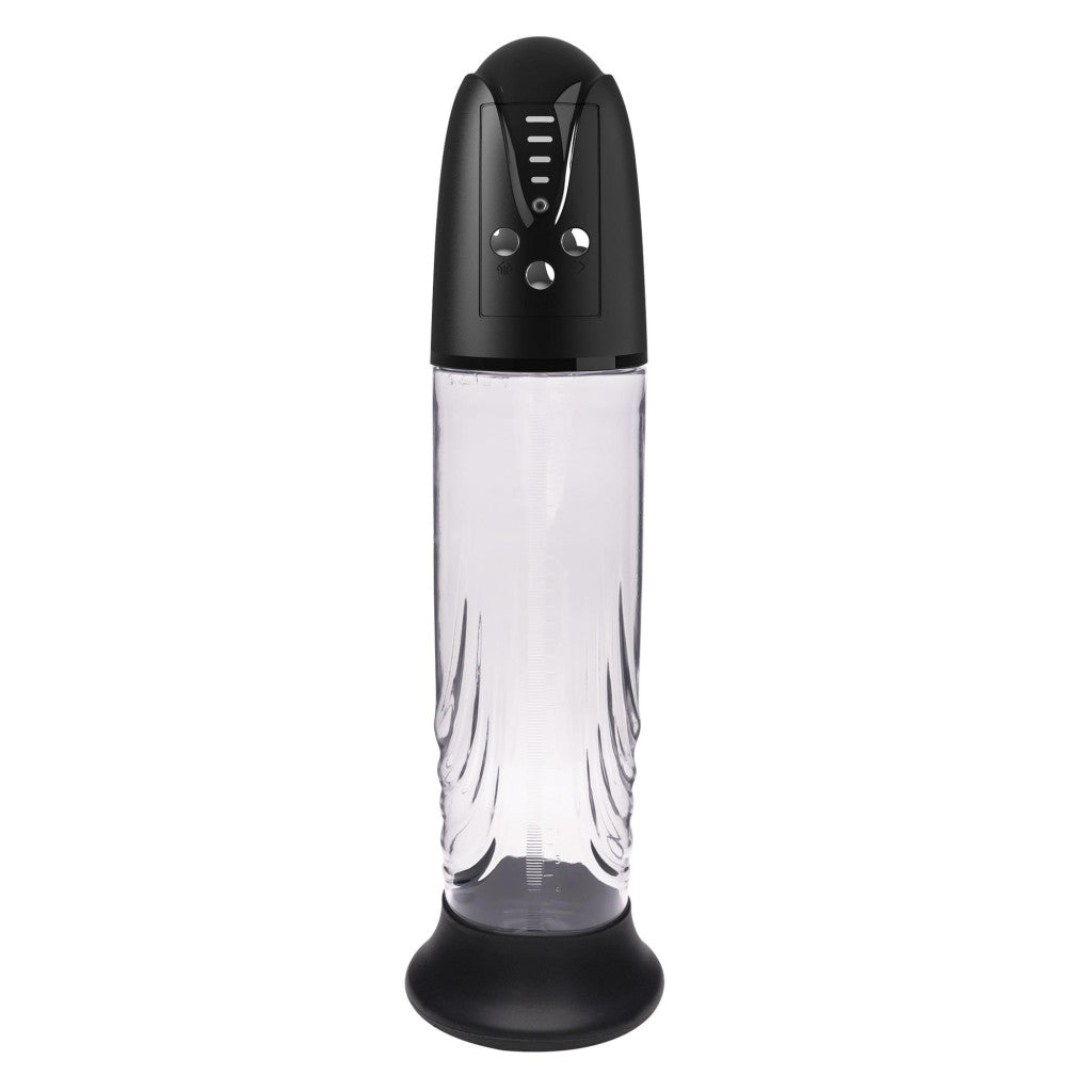 Sex Toy Electric Vacuum Penis Pump With Size Indicator Silicone Abs