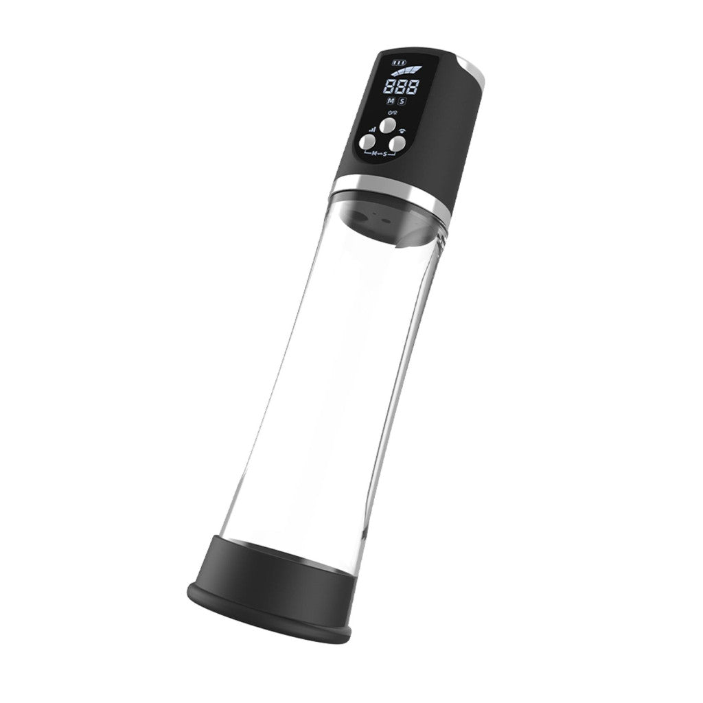 Passion Pump Penis Pump Automatic Waterproof 4 Speeds Lcd Display