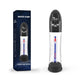 Passion Pump Penis Pump Rechargeable Waterproof Lcd Display 31.6 Cm Black