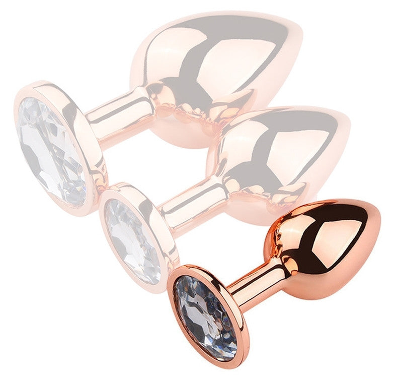 Bijou Pinkygold – Transparent Anal Ornament – size S