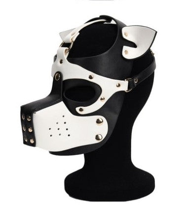 Puppy Dog Mask – Stylish Black And White Mask