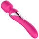 Stymulator Dual Massager Pulsator Vibrating Pulsating Usb Charging Pink