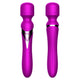 Sex Toy Dual Massager 7 Vibration Modes Usb Charging Purple