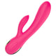 Vibrator Vibrating Heated 7 Functions Usb Charged Silicone Black