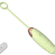 Vibrator Heated Vibrating Thrusting Function Usb Charging Green 21 Cm