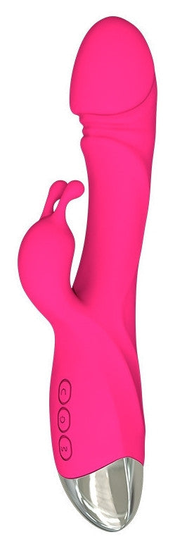 Vibro Rabbit – Sensual 21 Cm Vibrator In Fuchsia Color