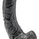 Premium 8 Inch Dildo With Balls – Black