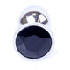 Anal Plug Metal Coolable 7 Cm Black