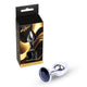 Mylove Toys Anal Plug Metal Coolable Heatable 7 Cm Black