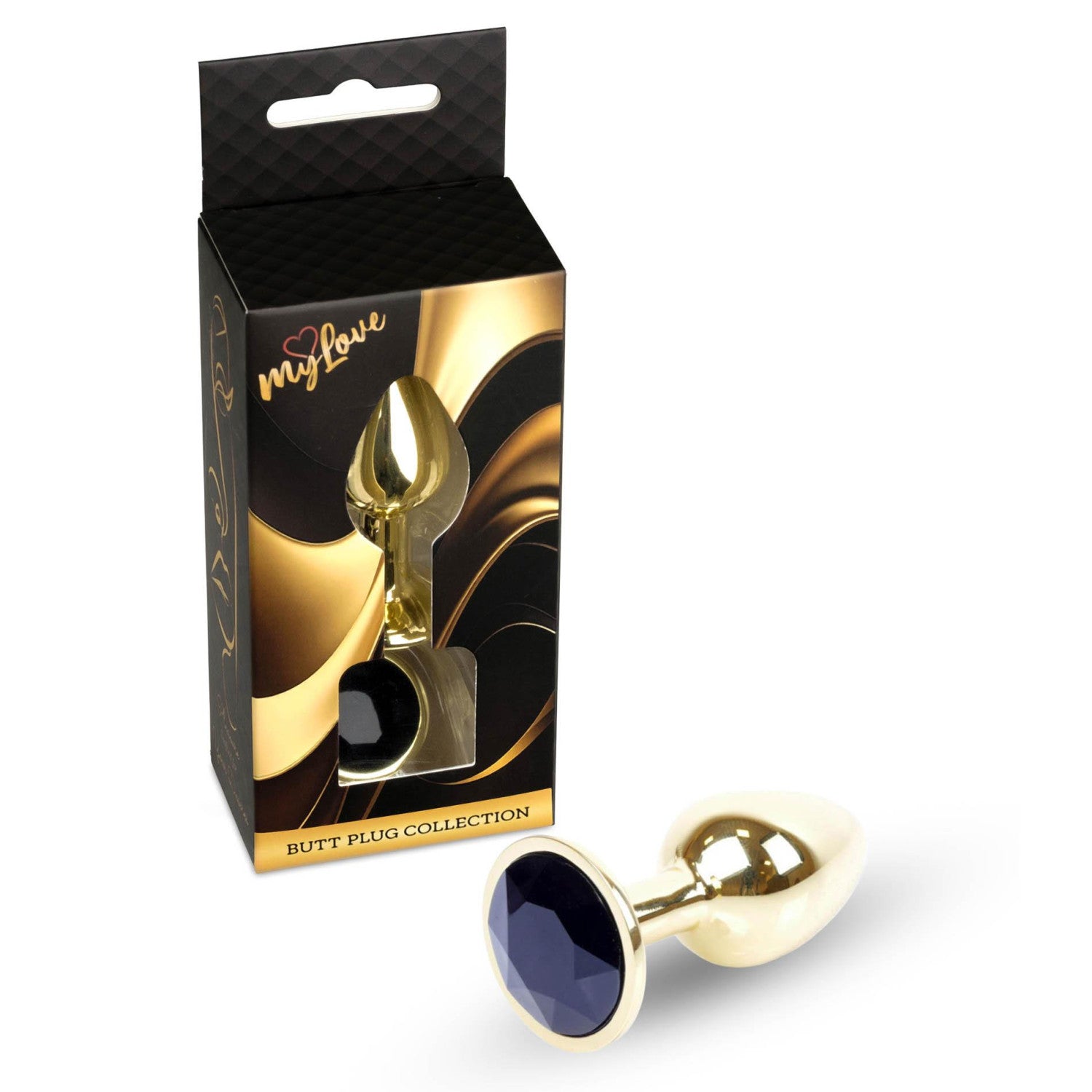 Mylove Toys - Elegant Gold Plug In Black