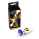 Anal Plug Metal Coolable Heatable 7 Cm Dark Blue
