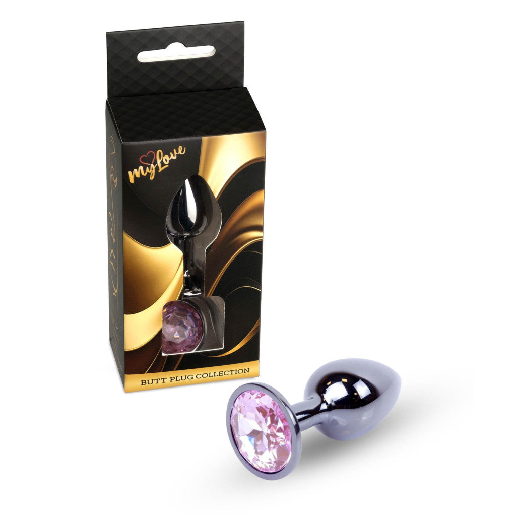 Mylove Toys Anal Plug Anatomical Design 7 Cm Silver
