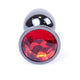 Anal Plug Stylish Jewelry Coolable 7 Cm Red Base