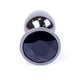 Anal Plug Jewelry Glove Anatomical Coolable 7 Cm Black