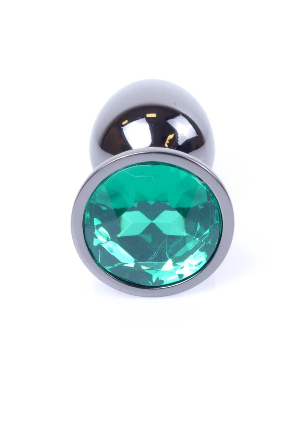 Anal Plug Jewelry Metal Coolable 7 Cm Green