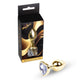 Mylove Toys Anal Plug Ball Elegant 7 Cm Gold Color
