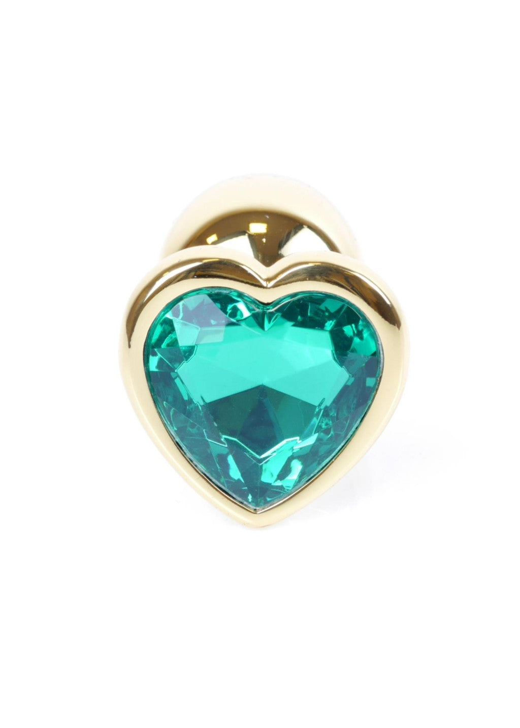 Anal Plug Jewelry Metal Coolable-heatable 7 Cm Green