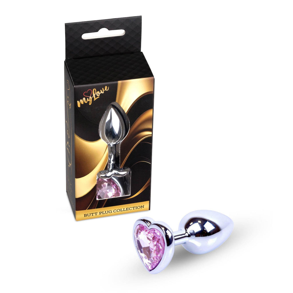 Sex Toy Anal Plug Coolable Heatable 7 Cm Silver