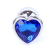 Anal Plug Coolable And Heatable Jewelry - 7 Cm Blue