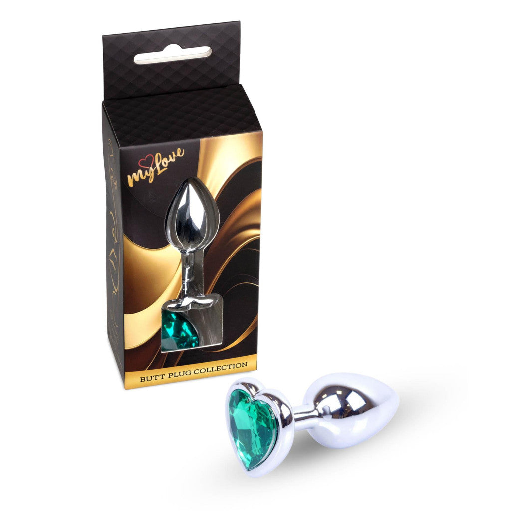 Sex Toy Anal Plug Coolable Heatable 7 Cm Green