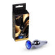 Mylove Toys Anal Plug Metal Coolable 9.5 Cm Dark Blue